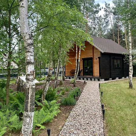 Domek W Brzozach Nad Jeziorem Z Balia Na Wylacznosc Lgin Exterior photo