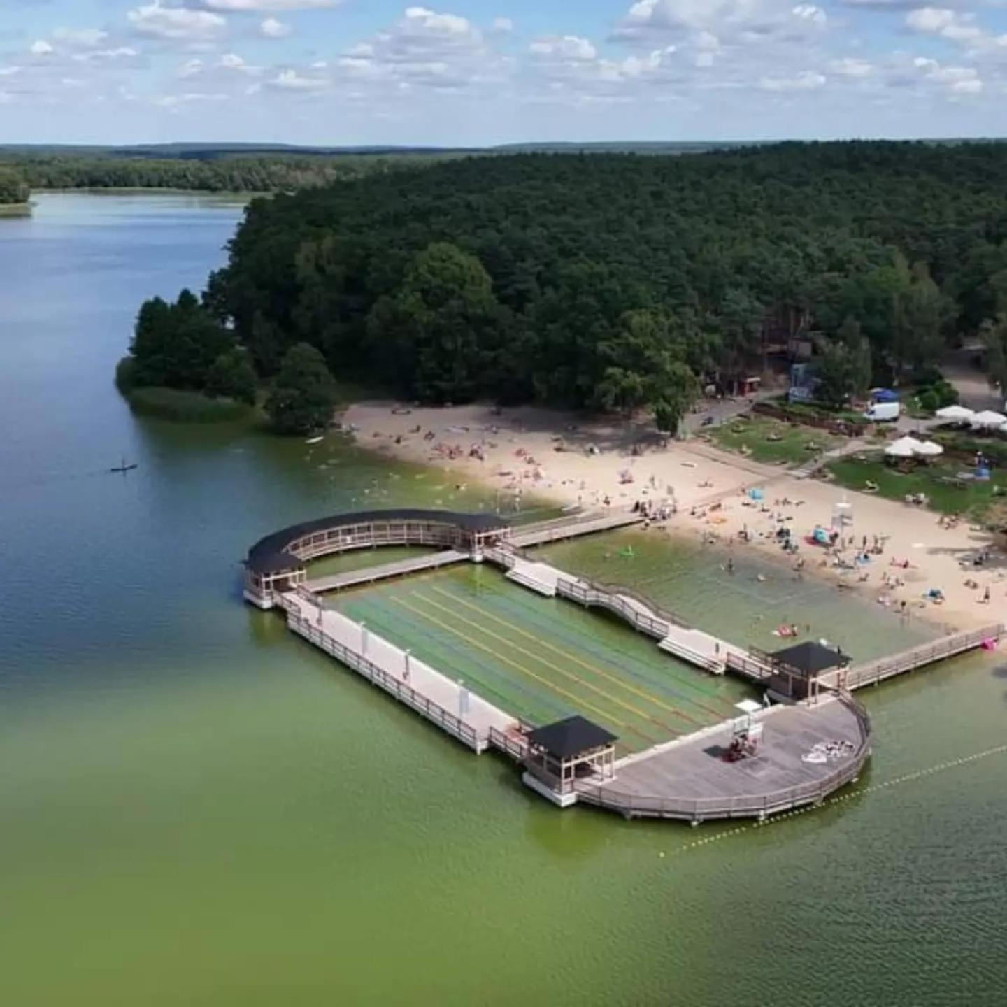 W Brzozach Nad Jeziorem Z Balia Na Wylacznosc Ferienhaus Lgin